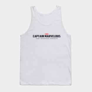 Captain Marvelous: The Wanted Pirate Tank Top